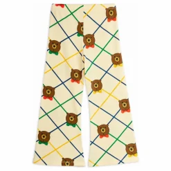 Enfant Mini Rodini Pantalon Ours Carreaux Coton Bio |