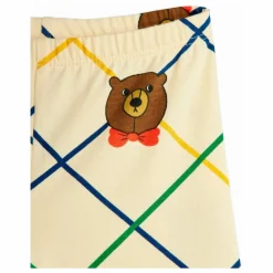 Enfant Mini Rodini Pantalon Ours Carreaux Coton Bio |