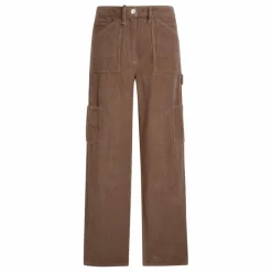Tressé Pantalon Paolan Velours Côtelé | Marron Best