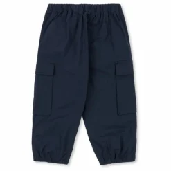 Konges Sløjd Pantalon Peppe Coton Bio | Bleu marine Discount