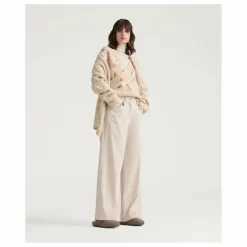 Femme Momoni Pantalon Peter Velours Côtelé |