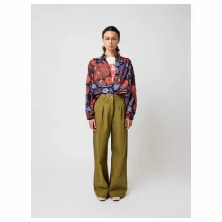 Clearance Bobo Choses Pantalon Pinces - Collection Femme | Vert kaki