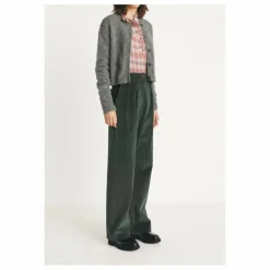 Online Masscob Pantalon Punat Velours Côtelé | Gris foncé