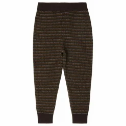 Discount FUB Pantalon Rayé Laine de Mérinos | Brun
