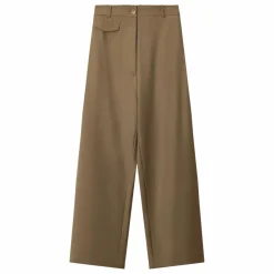 Sale Cordera Pantalon Tailoring Poche Laine Vierge | Camel