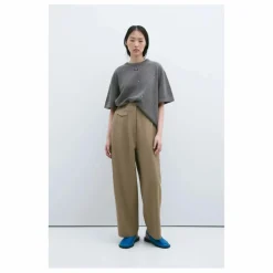 Sale Cordera Pantalon Tailoring Poche Laine Vierge | Camel