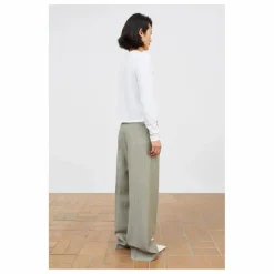 Femme Skall Studio Pantalons|Pantalon Thom Rayé Laine |