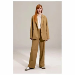 BELLEPIECE Pantalon Varsovie Toile Epaisse | Camel Discount