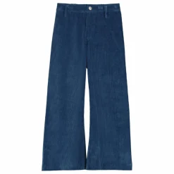 Hot Tangerine Pantalon Velours Côtelé | Bleu