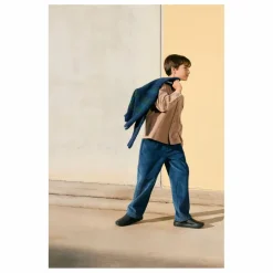 Hot Tangerine Pantalon Velours Côtelé | Bleu