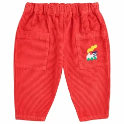 Bobo Choses Pantalon Velours Côtelé | Rouge