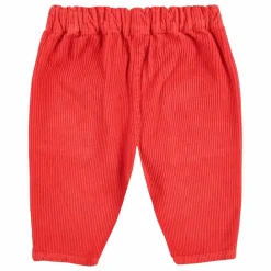 Bobo Choses Pantalon Velours Côtelé | Rouge