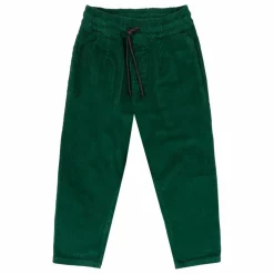 Discount Jenest Pantalon Velours Côtelé Comfy Coton Bio | Vert foncé