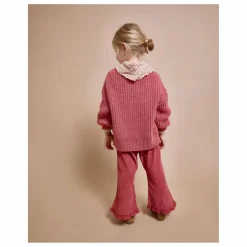 Sale Búho Pantalon Velours Côtelé Coton Bio | Mauve