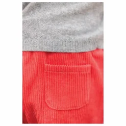 Tartine et Chocolat Pantalon Velours Côtelé Nœud | Corail