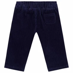 Online Tartine et Chocolat Pantalon Velours Côtelé Nœud | Bleu nuit