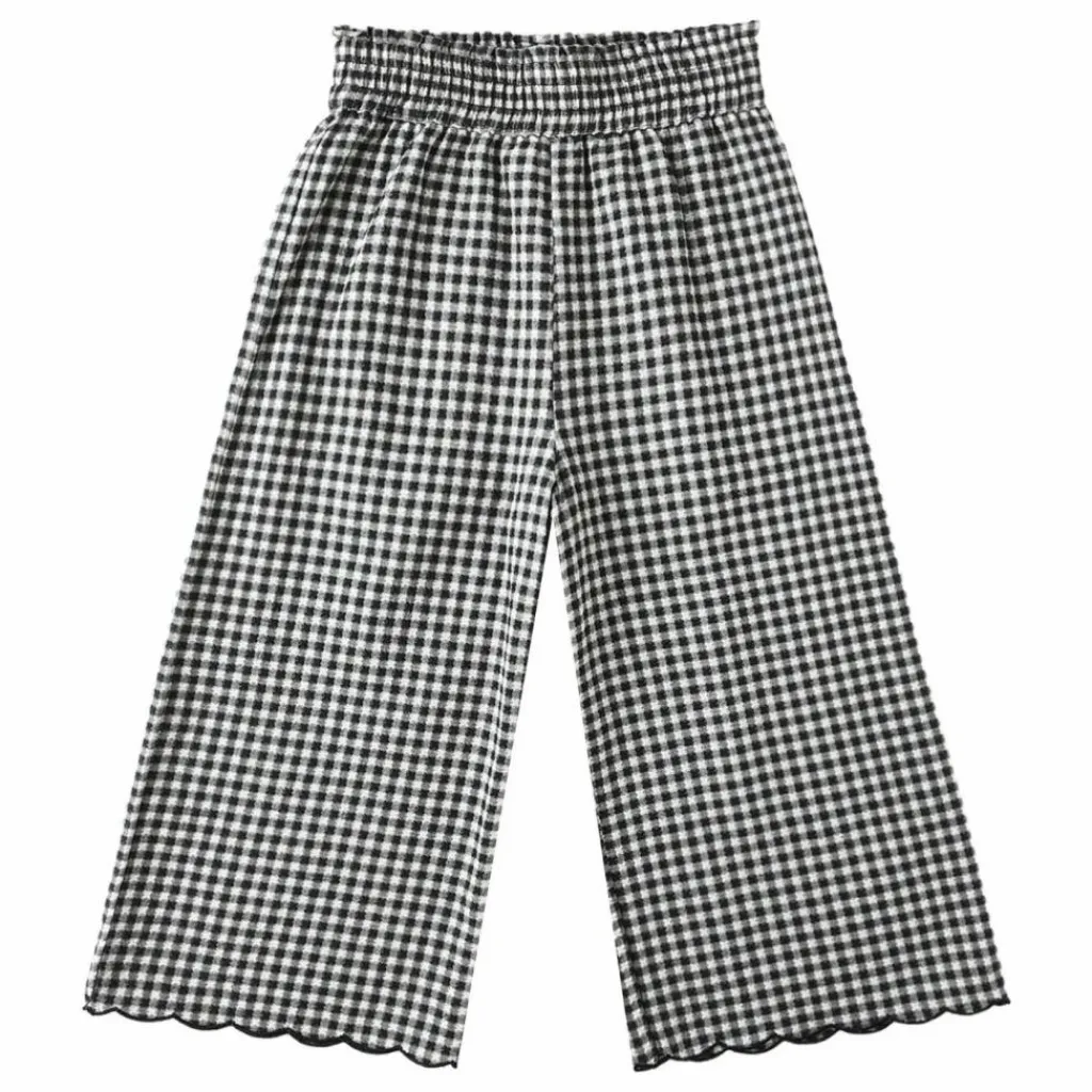 Discount Rylee + Cru Pantalon Vichy | Noir