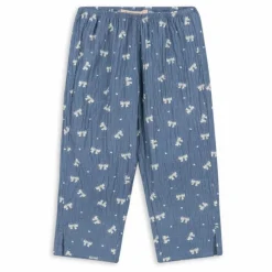 Konges Sløjd Pantalon Vida Coton Bio | Bleu Clearance