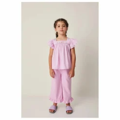 Tocoto Vintage Pantalon Volants | Lilas tLilas