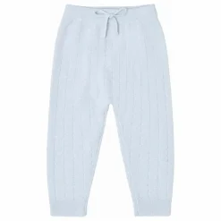 FUB Pantalon Zigzag Laine de Mérinos | Bleu pâle Sale