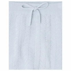 FUB Pantalon Zigzag Laine de Mérinos | Bleu pâle Sale