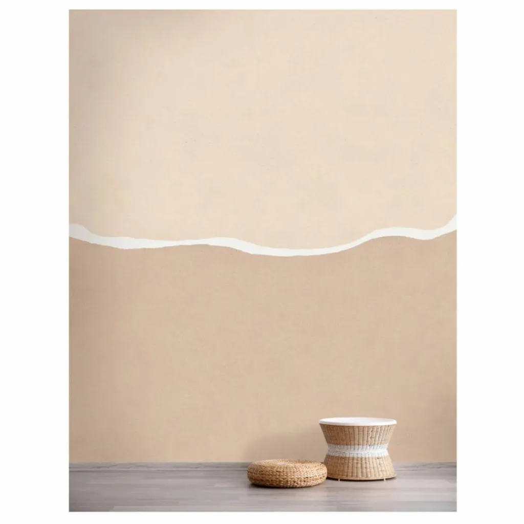 Outlet Edito Papier peint Duo - 4 lès | Beige