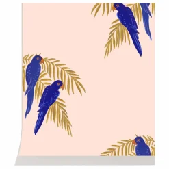 Clearance Season Paper Papier peint Parrots Multicolore