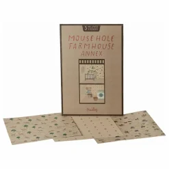 Clearance Maileg Papier peint pour annexe Farmhouse Multicolore