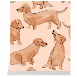 Enfant Season Paper Papiers Peints|Déco Murale Enfant|Papier peint Teckels