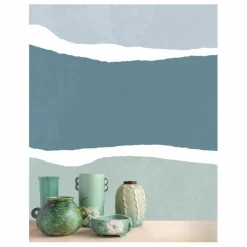 Edito Papier peint Trio - 4 lès | Vert Outlet