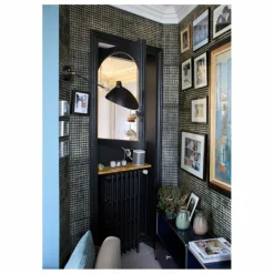 Best Le Monde Sauvage Papier-peint Triangle - Set de 12 feuilles | Noir