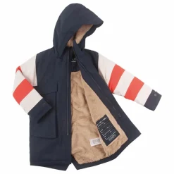 Gosoaky Parka Imperméable Striped Fox | Bleu marine Best
