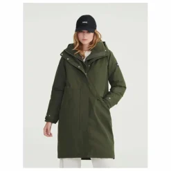 Outlet Aigle Parka Longue Matelassée Goretex | Vert kaki