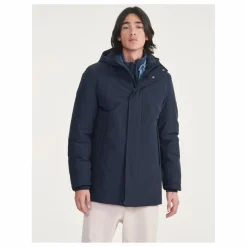 Homme Aigle Doudounes, Parkas, Vestes|Parka Longue MTD à Capuche Fibres Recyclées |