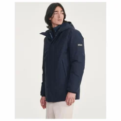 Homme Aigle Doudounes, Parkas, Vestes|Parka Longue MTD à Capuche Fibres Recyclées |