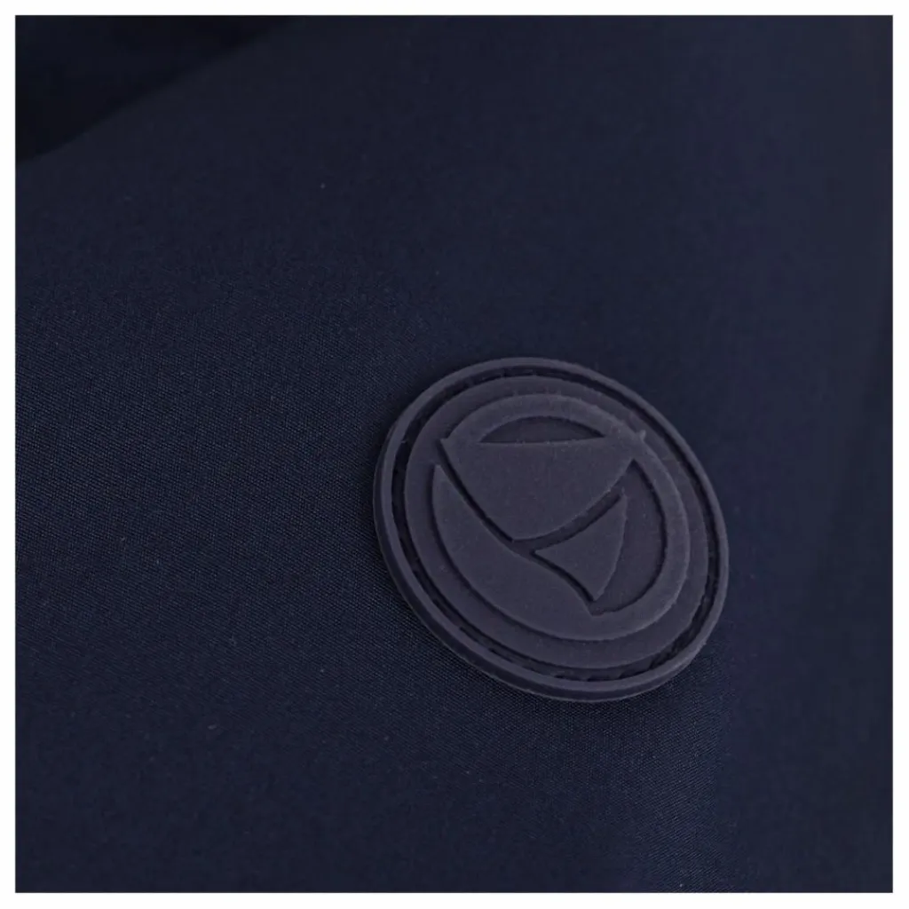 Petit Bateau Parka Mi Longue Elastiquée Unie | Bleu marine Best