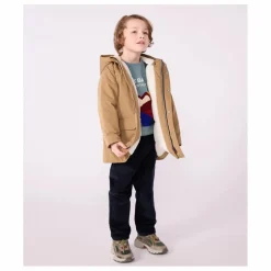 Enfant Petit Bateau Parka Mi Longue Unie |