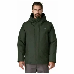 Patagonia Parka Stormshadow Fibres Reyclées | Vert foncé Clearance