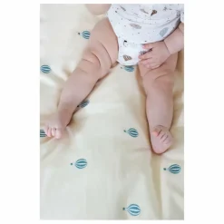 Discount Cam Cam Parure de lit brodée Dreamland | Bleu ciel