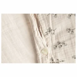 Outlet garbo&friends Parure de lit en mousseline de coton Bluebell | Crème