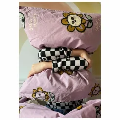 Enfant Studio Loco Parure de lit Floral en coton bio | Lilas