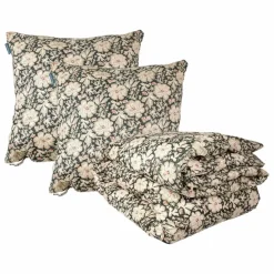 Best Le Monde Sauvage Parure de lit Souffle Gris anthracite