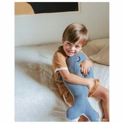 Enfant Nobodinoz Parure de lit Wabi-Sabi Blue Grid |