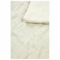 Enfant Nobodinoz Parure de lit Wabi-Sabi Blue Grid |