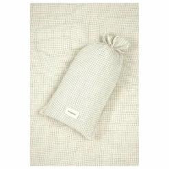 Enfant Nobodinoz Parure de lit Wabi-Sabi Blue Grid |