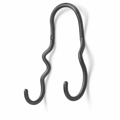 Clearance Ferm Living Patère double Curvature | Noir