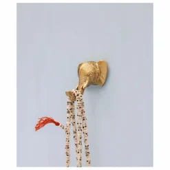 Doing Goods Patère en laiton Billy l'éléphant | Gold Sale