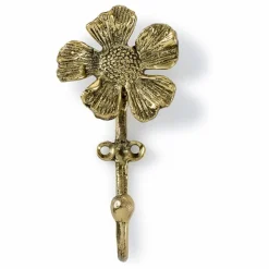 Discount Doing Goods Patère en laiton Cherry Blossom | Doré