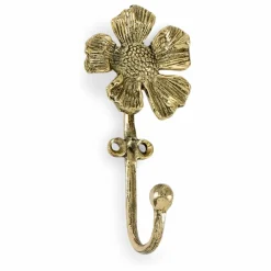 Discount Doing Goods Patère en laiton Cherry Blossom | Doré