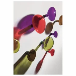 Clearance Petite friture Patère en verre Bubble petite | Marron